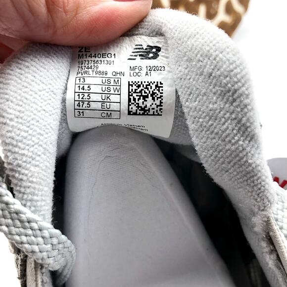 New Balance Mens Fresh Foam X 1440 V1 Running Sneakers US 13 Grey Athletic NIB - Picture 12 of 12